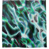 Rideaux De Douche Sculted rough digital waterfalls and rainforests ? (Devant)