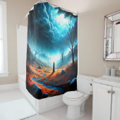 Rideaux De Douche Se sentir seul (En situation)