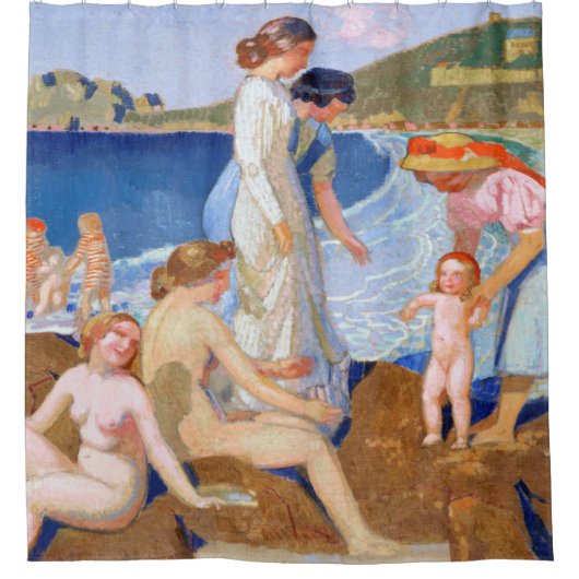 Rideaux De Douche Sea Bathing, Maurice Denis (Devant)