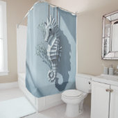 Rideaux De Douche Seahorse (En situation)