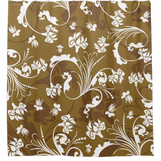 Rideaux De Douche Seamless floral pattern. abstract,art,background,b (Devant)
