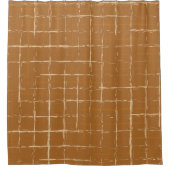 Rideaux De Douche Seamless geometric pattern with abstract brush str (Devant)