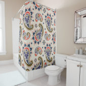 Rideaux De Douche Seamless paisley pattern (En situation)