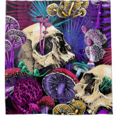 Rideaux De Douche Seamless wallpaper pattern. Bright Magic Psychedel (Devant)