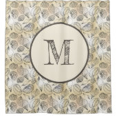 Rideaux De Douche Seashells Beach House Nautique (Devant)