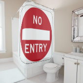 Rideaux De Douche Sens Interdit (En situation)