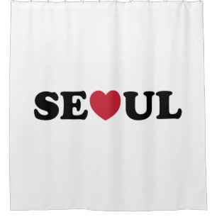 Rideaux De Douche Séoul Love Heart