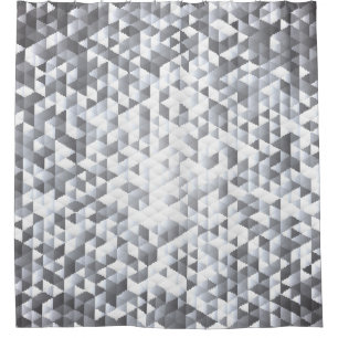 Rideaux De Douche Séquins d'argent : Arrière - plan de mosaïque scin