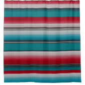 Rideaux De Douche Serape mexicaine #5 (Devant)