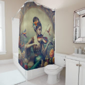 Rideaux De Douche "Serenade de la mer" (En situation)