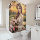 Rideaux De Douche Serene Garden Beauty (En situation)