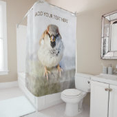 Rideaux De Douche Serious Sparrow (En situation)