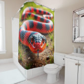 Rideaux De Douche Serpent (En situation)