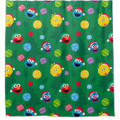 Rideaux De Douche Sesame Street Christmas Tree Motif (Devant)