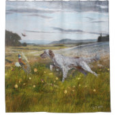 Rideaux De Douche Set anglais avec faisans, art (Devant)