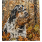 Rideaux De Douche Setter anglais, chasse à la bécasse (Devant)