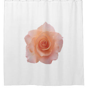 Rideaux De Douche Seulement un Rose Blossom + votre backgr. & idées