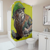 Rideaux De Douche Sgt Rover, chien-chien 2ème guerre mondiale (En situation)