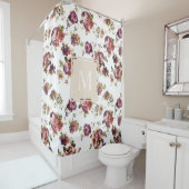 Rideaux De Douche Shabby Chic Florals (En situation)