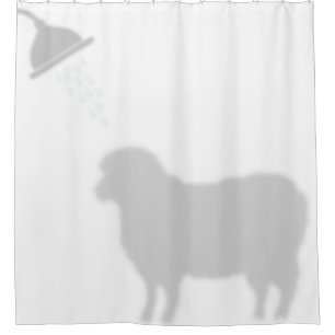 Rideaux De Douche Shadow Sheep Silhouette Shadow Buddies Douche