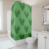 Rideaux De Douche Shamrock de la Saint-Patrick (En situation)