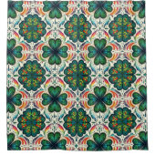 Rideaux De Douche Shamrock Rainbows. Saint-Patty's Day (Devant)