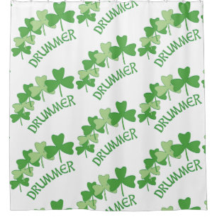 Rideaux De Douche Shamrocks du batteur