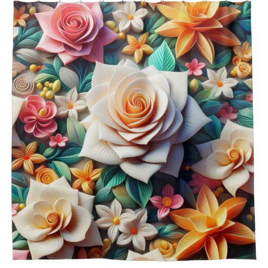 Rideaux De Douche Shower Curtain  (Devant)