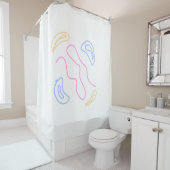 Rideaux De Douche Shower Curtain (En situation)