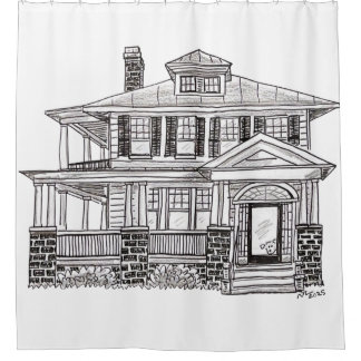 Rideaux De Douche shower curtain of 22 Montagu Street