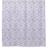 Rideaux De Douche Shower Curtain - Purple Pattern (Devant)