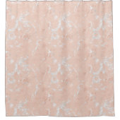 Rideaux De Douche Shower Curtain - Rose Gold Marble Pattern (Devant)