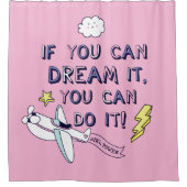 Rideaux De Douche Si Vous Le Rêvez, Vous Pouvez Le Faire (Devant)