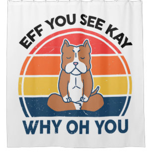 Rideaux De Douche Si Vous Voyez Kay Why Oh You Shirt Pitbull Funny Y