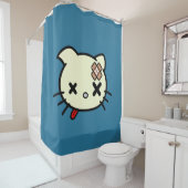Rideaux De Douche Sick Kitty (En situation)
