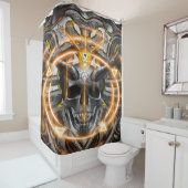 Rideaux De Douche sigles et sceaux crâniens VOL.2 (En situation)