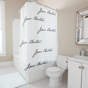 Rideaux De Douche Signature de Jane Austen