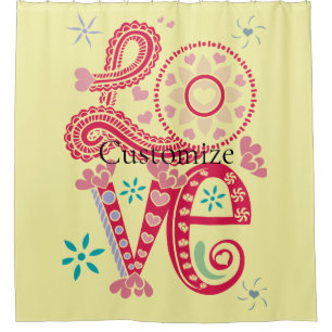 Rideaux De Douche SIGNE D'AMOUR Super Hippie Thunder_Cove