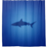 Rideaux De Douche Silhouette de requin (Devant)