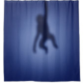 Rideaux De Douche Silhouette de singe (Devant)