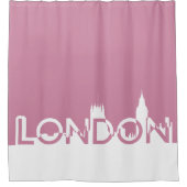 Rideaux De Douche Silhouette londonienne (Devant)