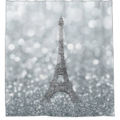 Rideaux De Douche Silver Glitter (Devant)