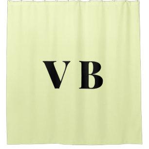 Rideaux De Douche simple couleur pastel personnalisée minimale solid
