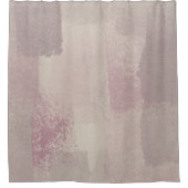 Rideaux De Douche Simple en nuances de violet (Devant)