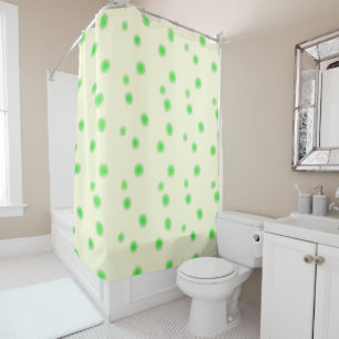 Rideaux De Douche Simple logo personnalisé élégant minimaliste ici e