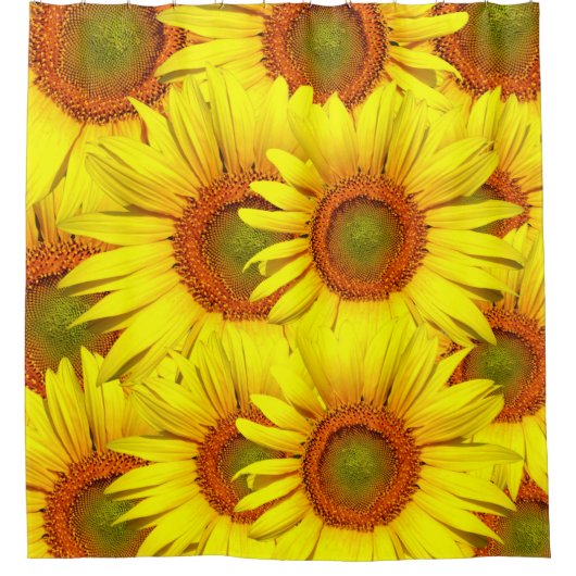 Rideaux De Douche Simplement tournesols (Devant)