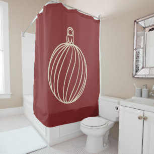 Rideaux De Douche Simply Christmas Collection - Bauble