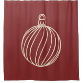 Rideaux De Douche Simply Christmas Collection - Bauble (Devant)
