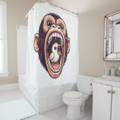 Rideaux De Douche singe (En situation)