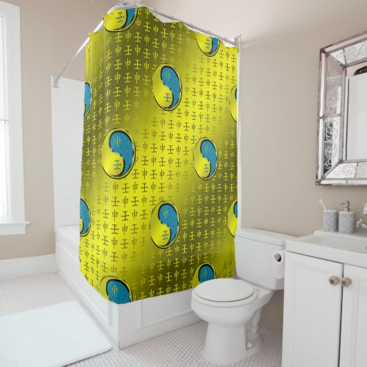 Rideaux De Douche Singe d'eau (En situation)
